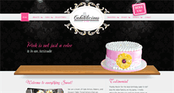 Desktop Screenshot of cakealiciousbyreem.com